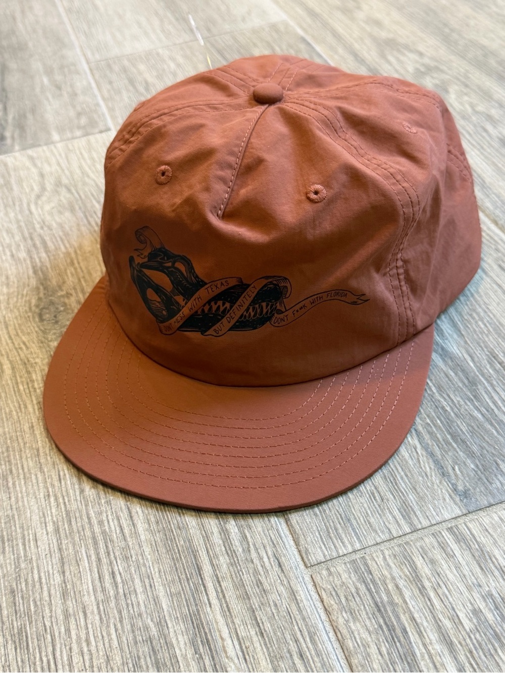 AS Colour Surf Cap Clay Custom Style 1114 Hat Don't F*CK With Florida